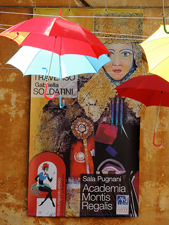 Mostra di Mondovì - Banner con ombrelli